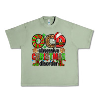 Oil Green ocd obsessive christmas disorder Urban Heavy Tee - Jasminsmagicworld