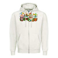 Oatmeal Heather cinco de mayo coffee cups Zipper Hoodie - AdoDesignShop