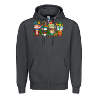 Smoke cinco de mayo coffee cups Zipper Hoodie - AdoDesignShop