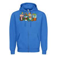 True Royal cinco de mayo coffee cups Zipper Hoodie - AdoDesignShop