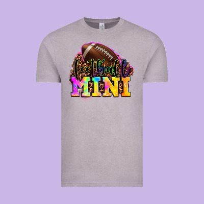 Football Mini Vintage Tee Designed By Oliviacreatesart