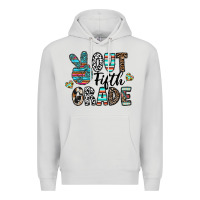 Dove Grey out fifth grade Premium Hoodie - CowhideDigitalArt