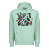 Seafoam out fifth grade Premium Hoodie - CowhideDigitalArt
