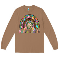 Happy Easter Rainbow Long Sleeve Tee | Teevron