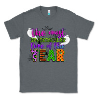Charcoal Heather the most spooktacular time of the year Classic Tee - CowGirlArtShop