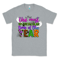 Heather Grey the most spooktacular time of the year Classic Tee - CowGirlArtShop