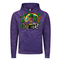 Cloud Purple lucky mom St. Patricks Day Vintage Hoodie - FaDigitalArtStudio