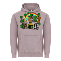 Vintage Zinc lucky mom St. Patricks Day Vintage Hoodie - FaDigitalArtStudio
