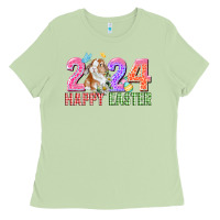 Matcha 2024 happy easter Ladies Tee - CowGirlArtShop