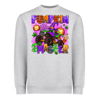 Heather Grey pumpkin smasher Heavyweight Sweatshirt - AdoDesignShop