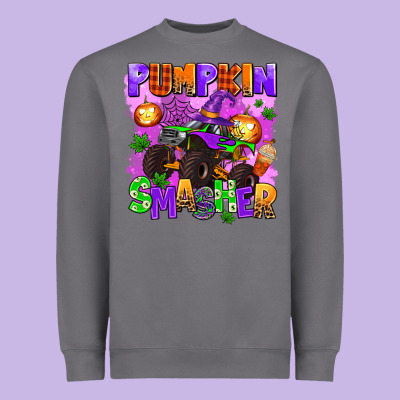 Pumpkin Smasher Heavyweight Sweatshirt Designed By Adodesignshop