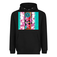 Black v.d xoxo gemstone Heavyweight Hoodie - AdoDesignShop