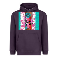 Plum v.d xoxo gemstone Heavyweight Hoodie - AdoDesignShop