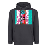 Smoke v.d xoxo gemstone Heavyweight Hoodie - AdoDesignShop