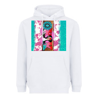 White v.d xoxo gemstone Heavyweight Hoodie - AdoDesignShop