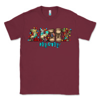 Burgundy army mom christmas Classic Tee - Jasminsmagicworld