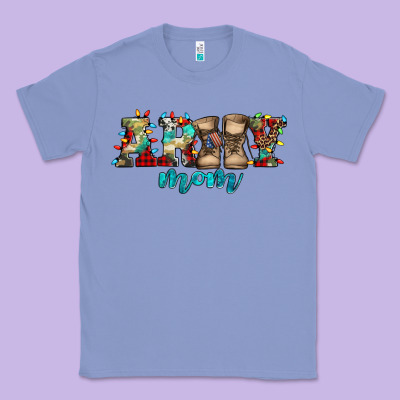 Army Mom Christmas Classic Tee Designed By Jasminsmagicworld