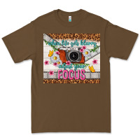 Cacao when life gets blurry adjust your focus Premium Tee - TumblerDesignByShophia