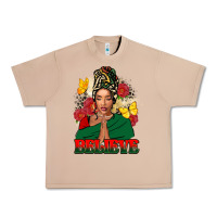 Burro Believe black woman Urban Heavy Tee - FaDigitalArtStudio