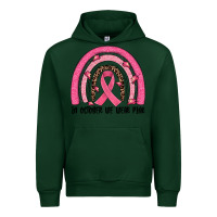 Forest Green in october we wear pink rainbow Urban Hoodie - JahusDesignShop