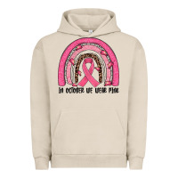 Pigment French Oak in october we wear pink rainbow Urban Hoodie - JahusDesignShop