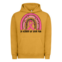 Pigment Peanut Butter in october we wear pink rainbow Urban Hoodie - JahusDesignShop