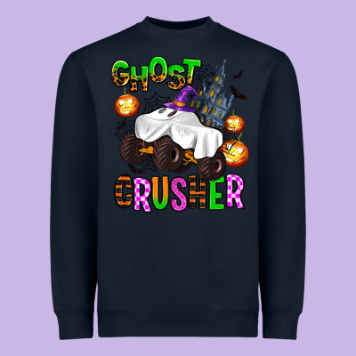 Ghost Crusher Heavyweight Sweatshirt Designed By Adodesignshop