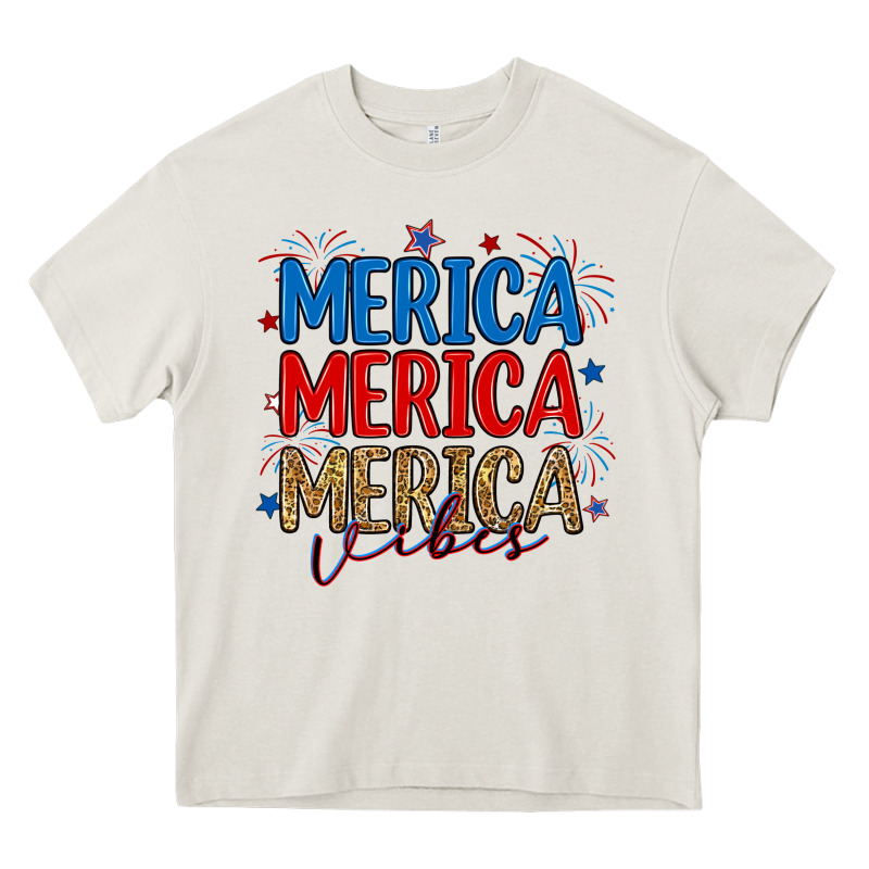 Merica Merica Merica Vibes Heavy Core Tee by RanaPortraitStore | Teevron