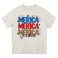 Cream merica merica merica vibes Heavy Core Tee - RanaPortraitStore