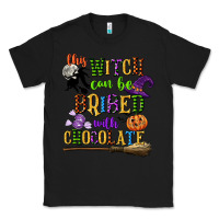 Black this witch can be bribed with chocolate Classic Tee - CowGirlArtShop