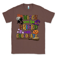 Chestnut this witch can be bribed with chocolate Classic Tee - CowGirlArtShop