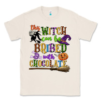 Natural this witch can be bribed with chocolate Classic Tee - CowGirlArtShop