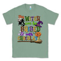 Sage this witch can be bribed with chocolate Classic Tee - CowGirlArtShop