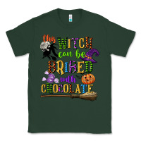 Sports Green this witch can be bribed with chocolate Classic Tee - CowGirlArtShop