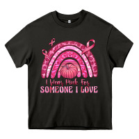 Asphalt i wear pink for someone i love Heavy Core Tee - texasbilliewilder