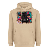 V.d Belted Galloway Cow Heavyweight Hoodie | Teevron