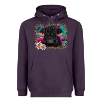 Plum v.d belted galloway cow Heavyweight Hoodie - AdoDesignShop