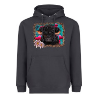 Smoke v.d belted galloway cow Heavyweight Hoodie - AdoDesignShop