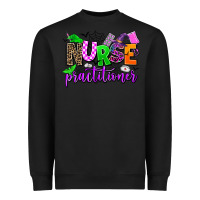 Black nurse practitioner Heavyweight Sweatshirt - AdoDesignShop