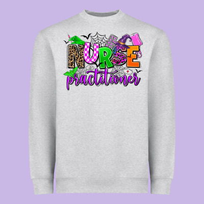 Nurse Practitioner Heavyweight Sweatshirt Designed By Adodesignshop