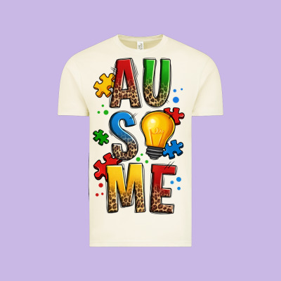 Ausome Autism Vintage Tee Designed By Oliviacreatesart