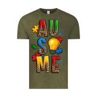 Vintage Olive ausome autism Vintage Tee - OliviaCreatesArt