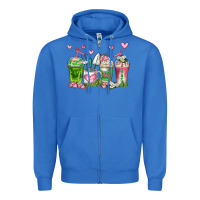 True Royal botanic coffee cups Zipper Hoodie - AdoDesignShop
