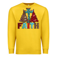 Lemon cross and christmas trees Premium Sweatshirt - AdoDesignShop