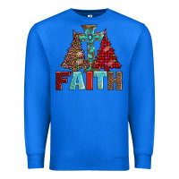 True Royal cross and christmas trees Premium Sweatshirt - AdoDesignShop