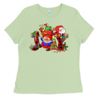 Matcha christmas joy  gnome Ladies Tee - CowGirlArtShop