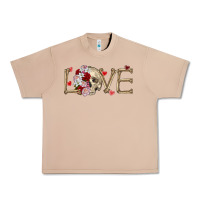 Burro Skull love Valentine's Day Urban Heavy Tee - FaDigitalArtStudio