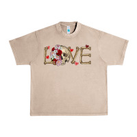 French Oak Skull love Valentine's Day Urban Heavy Tee - FaDigitalArtStudio