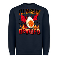 Navy i will take em deviled Heavyweight Sweatshirt - AdoDesignShop