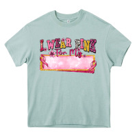 Arona Personalized i wear pink for my Heavy Core Tee - texasbilliewilder